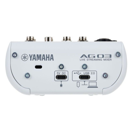 Yamaha AG03 MK2 WH по цене 16&nbsp;860.00 ₽