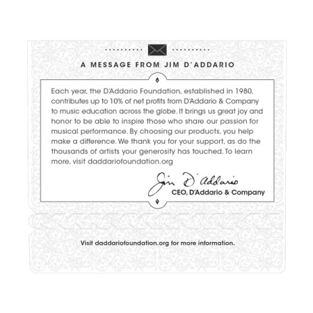 D'Addario EJ45FF по цене 2 950 ₽