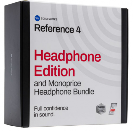 Sonarworks Reference 4 Headphone Edition Monoprice Bundle (boxed) по цене 10 120 ₽