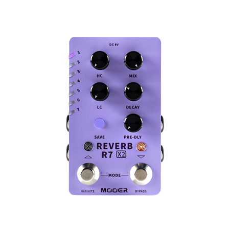 Mooer R7 Reverb X2 по цене 17 990 ₽