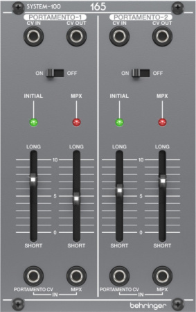 Behringer SYSTEM 100 165 DUAL PORTAMENTO CONTROLLER по цене 7 370 ₽