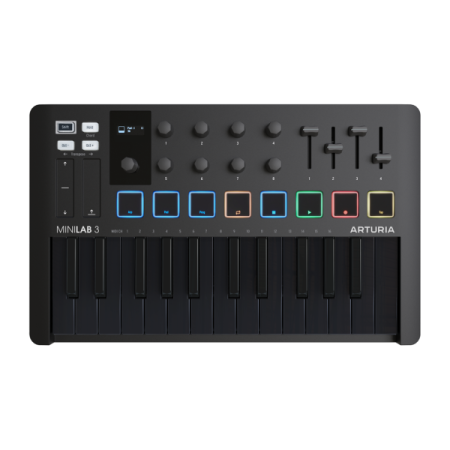 Arturia MiniLAB 3 Deep Black по цене 16 230 ₽