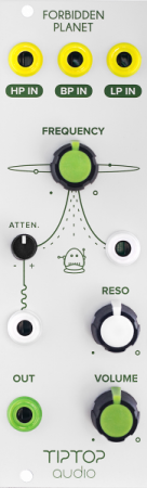 Tiptop Audio Forbidden Planet Analog Filter по цене 15 100 ₽