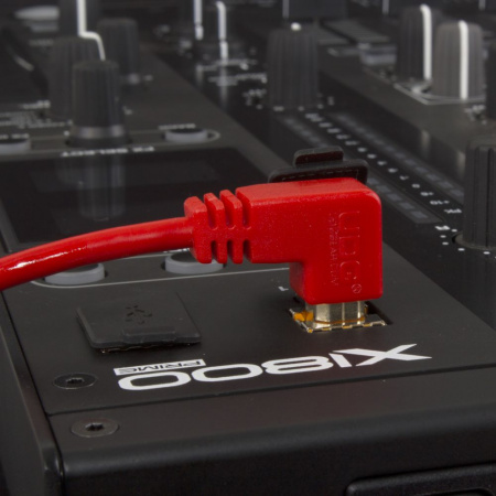 UDG Ultimate Audio Cable USB 2.0 A-B Red Angled 1m по цене 940 ₽