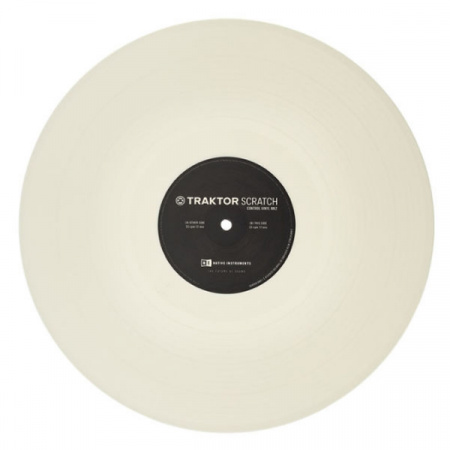 Native Instruments Traktor Scratch Pro Control Vinyl White Mk2 по цене 2 700 ₽