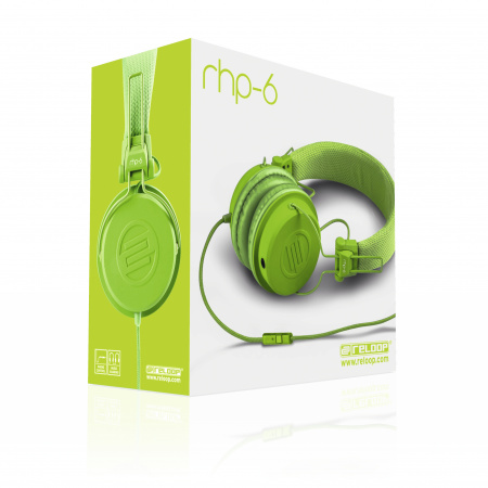 Reloop RHP-6 Green по цене 6 600 ₽