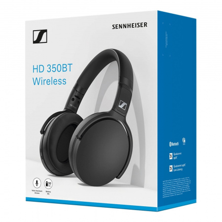 Sennheiser HD 350BT Black по цене 13 200 ₽
