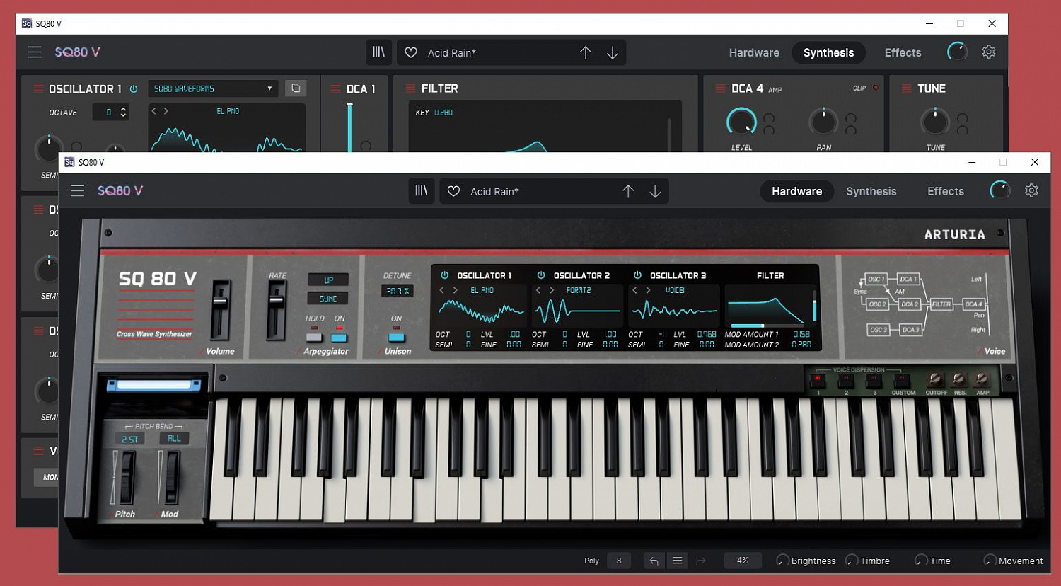 Superbooth 2021: SQ80 V — эмуляция Ensoniq SQ-80 от Arturia