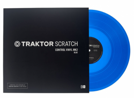 Native Instruments Traktor Scratch Pro Control Vinyl Blue Mk2 по цене 3 990 ₽