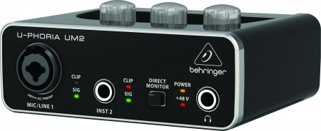 Behringer U-PHORIA UM2 по цене 6 560 ₽