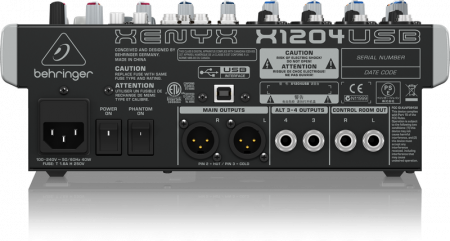 Behringer XENYX X1204USB по цене 25 490.00 ₽