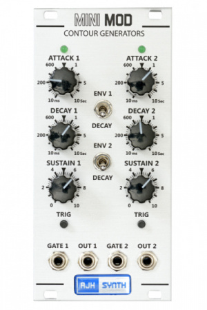 AJH Synth MiniMod Dual Contour silver по цене 24 860 ₽