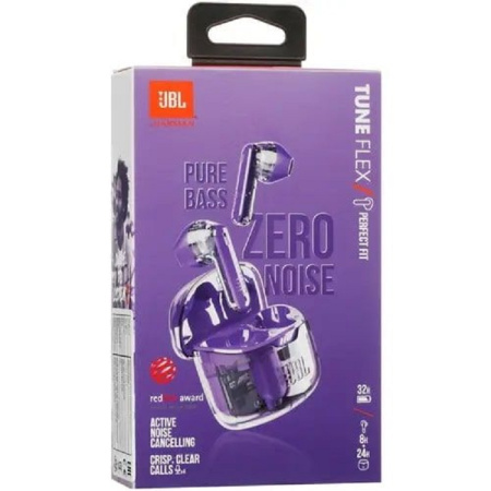JBL Tune Flex Ghost Purple по цене 7 800 ₽