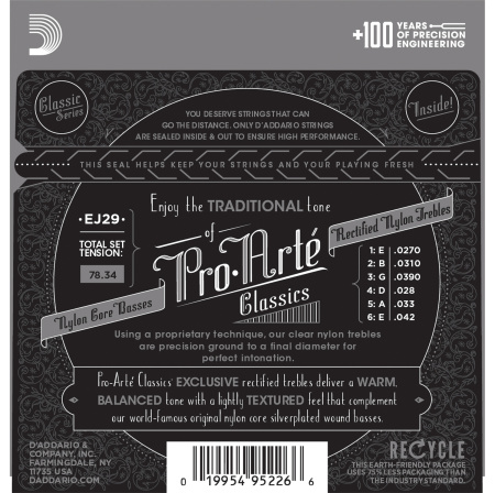 D'Addario EJ29 по цене 1 650 ₽