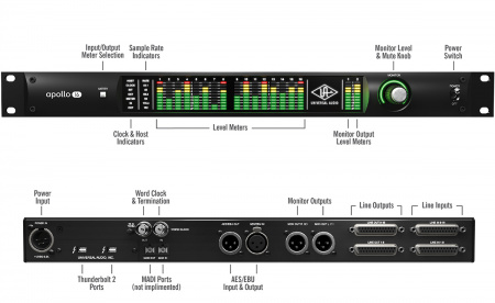 Universal Audio Apollo 16 mk2 по цене 182 400 ₽