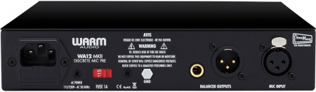 Warm Audio WA12 MK2 Black по цене 87 300 ₽