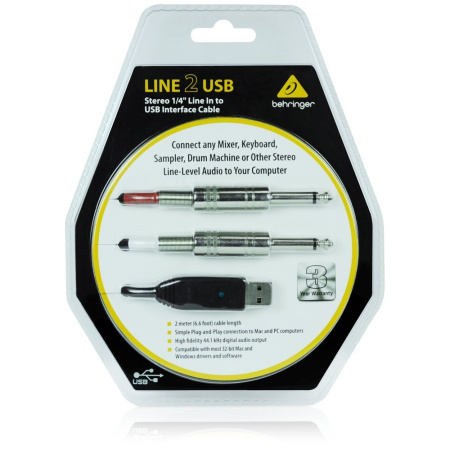 Behringer LINE2USB по цене 2 900 ₽