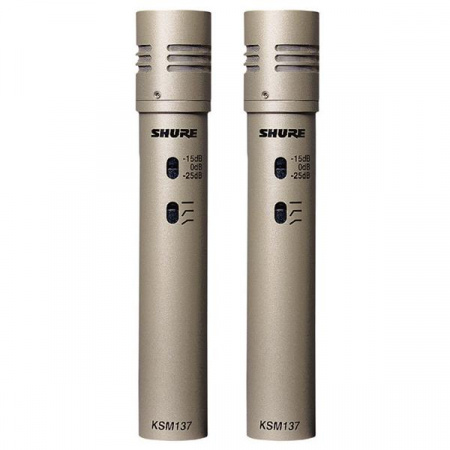 Shure KSM137/SL ST PAIR по цене 87 600.00 ₽