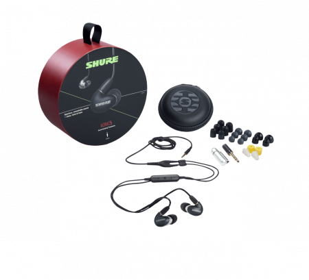 Shure AONIC 5 SE53BABK+UNI-EFS по цене 51 300 ₽