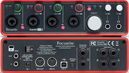 FOCUSRITE Scarlett 18i8 USB по цене 30 200 руб.