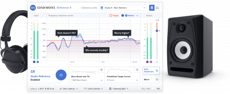 Sonarworks Reference 4 Studio Edition with Mic по цене 21 200 ₽