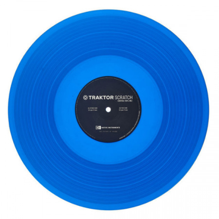 Native Instruments Traktor Scratch Pro Control Vinyl Blue Mk2 по цене 3 990 ₽