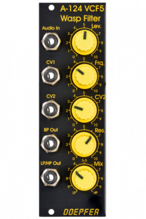 Doepfer A-124 Wasp Filter SE Black/Yellow по цене 9 350 ₽