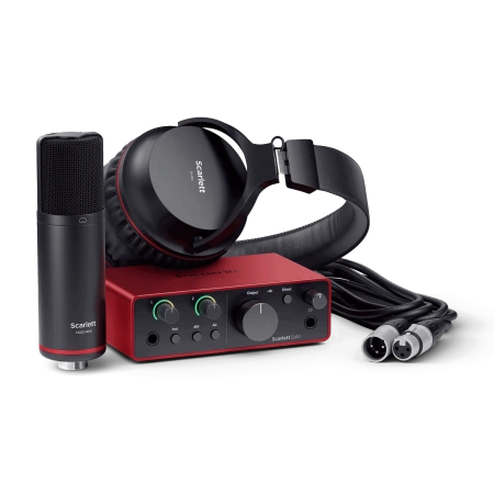 Focusrite Scarlett Solo Studio 4th Gen по цене 28 850 ₽