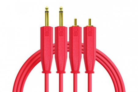 DJTT Chroma Cables Audio 1/4 - RCA Red по цене 2 750 ₽