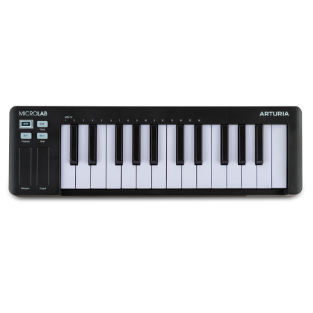 Arturia MicroLab MK3 Black по цене 8 000 ₽