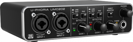 Behringer U-PHORIA UMC202HD по цене 10 940 ₽