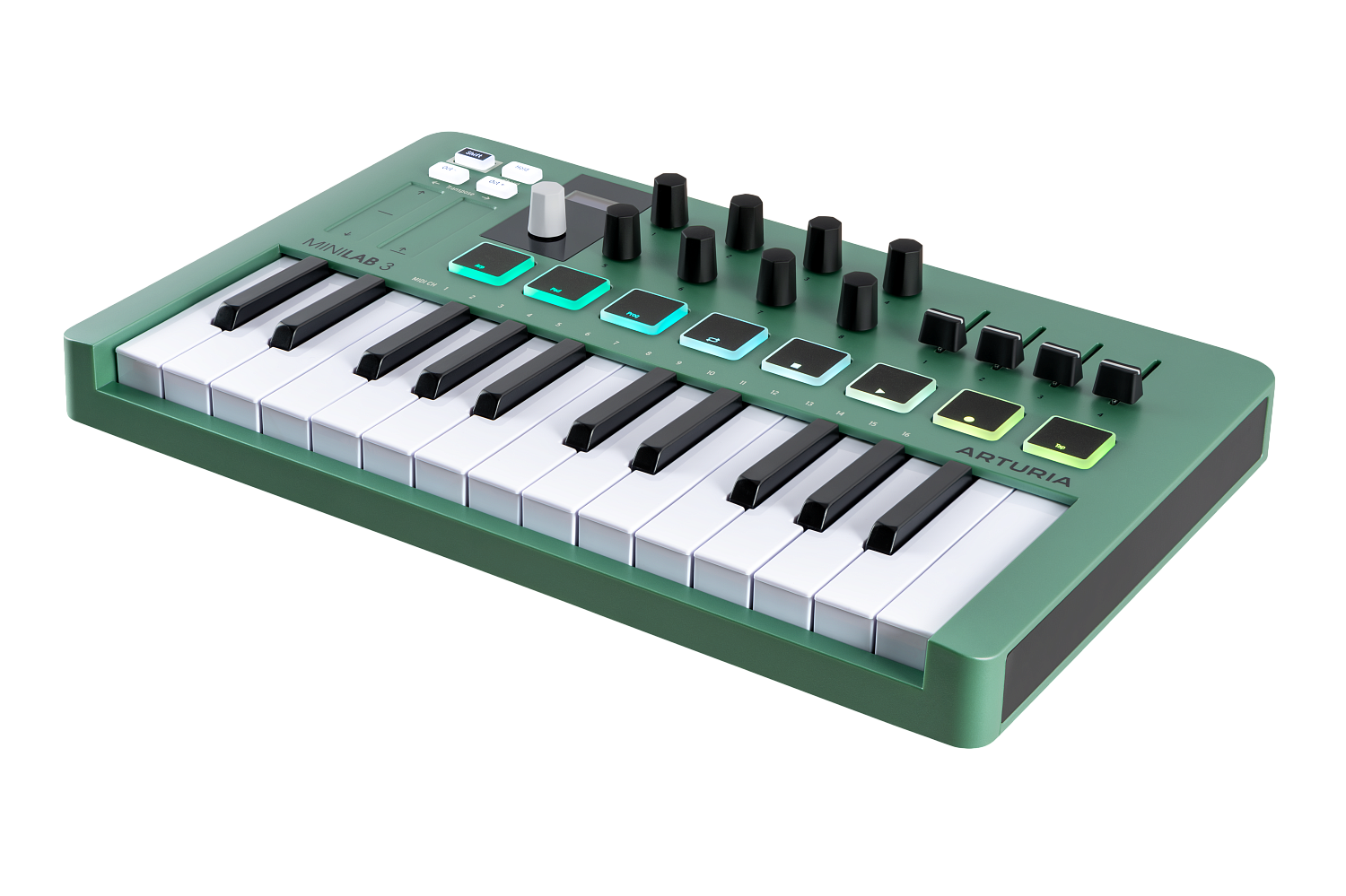 ARTURIA | MiniLAB 3 Mint Edition — компактный MIDI-контроллер в мятном цвете