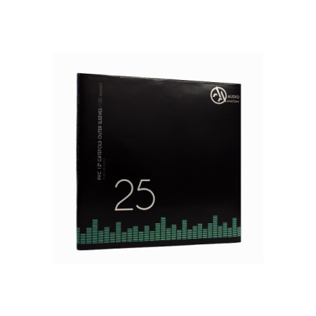 Audio Anatomy Внешние конверты для пластинок 12", 100 микрон, ПВХ, Gatefold (25 шт) по цене 4&nbsp;400 ₽