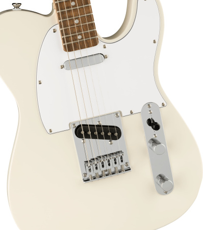 Fender Squier Affinity 2021 Telecaster LRL Olympic White по цене 47 000 ₽