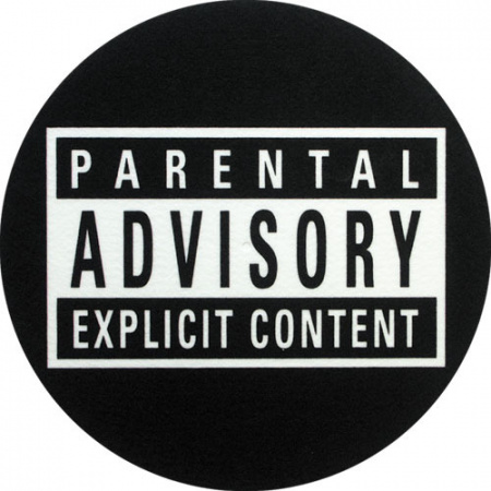 Slipmat-Factory Parental Advisory Slipmats (Пара) по цене 2 120 ₽