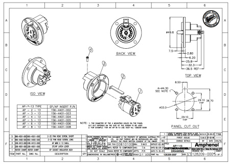 Amphenol AP-6-13 по цене 1 550 ₽
