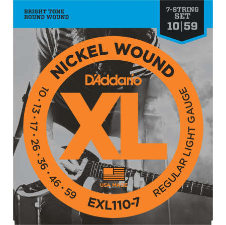 D'Addario EXL110-7 по цене 1 420 ₽