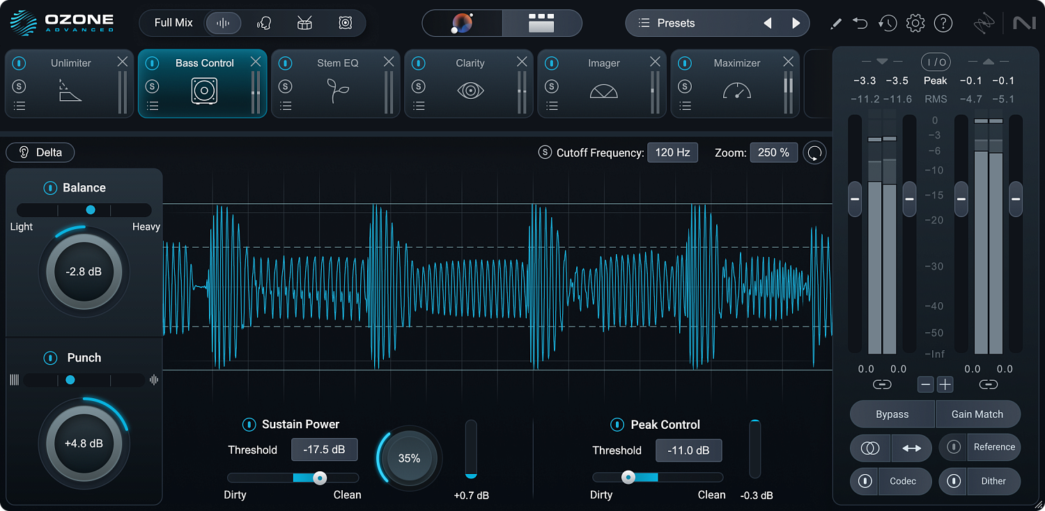 iZotope Ozone 12 — ИИ, стэм-эквалайзер и не только