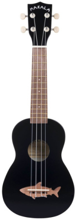Kala MK-SS/BLK Makala Shark Soprano Ukulele Blacktip по цене 5 400 ₽