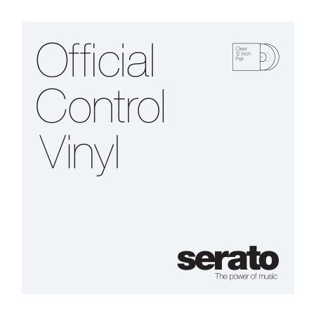 Serato 12" Control Vinyl Performance Series (пара) - Clear по цене 4 680 ₽