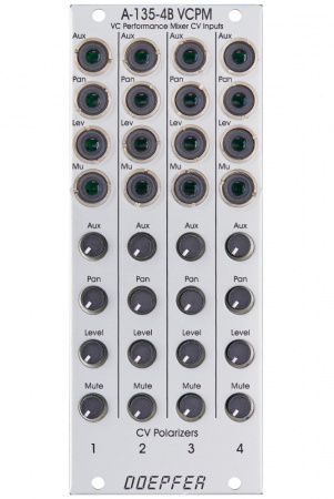 Doepfer A-135-4A/B VC Performance Mixer по цене 48 000 ₽