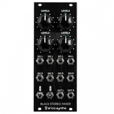 Erica Synths Black Stereo Mixer v3 по цене 12 580 ₽
