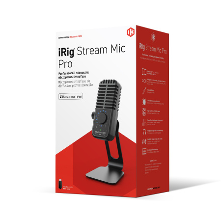 IK Multimedia iRig Stream Mic Pro по цене 19 750 ₽