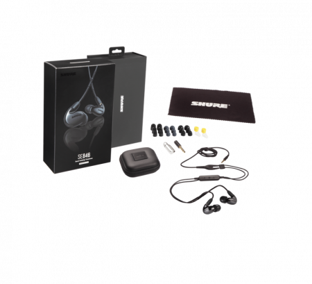 Shure SE846BABK+UNI-EFS по цене 93 600 ₽