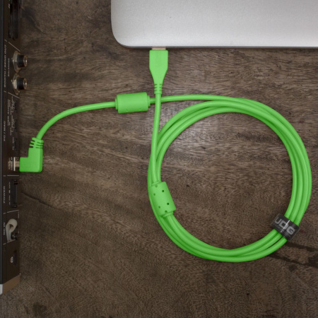 UDG Ultimate Audio Cable USB 2.0 A-B Green Angled 2m по цене 950 ₽
