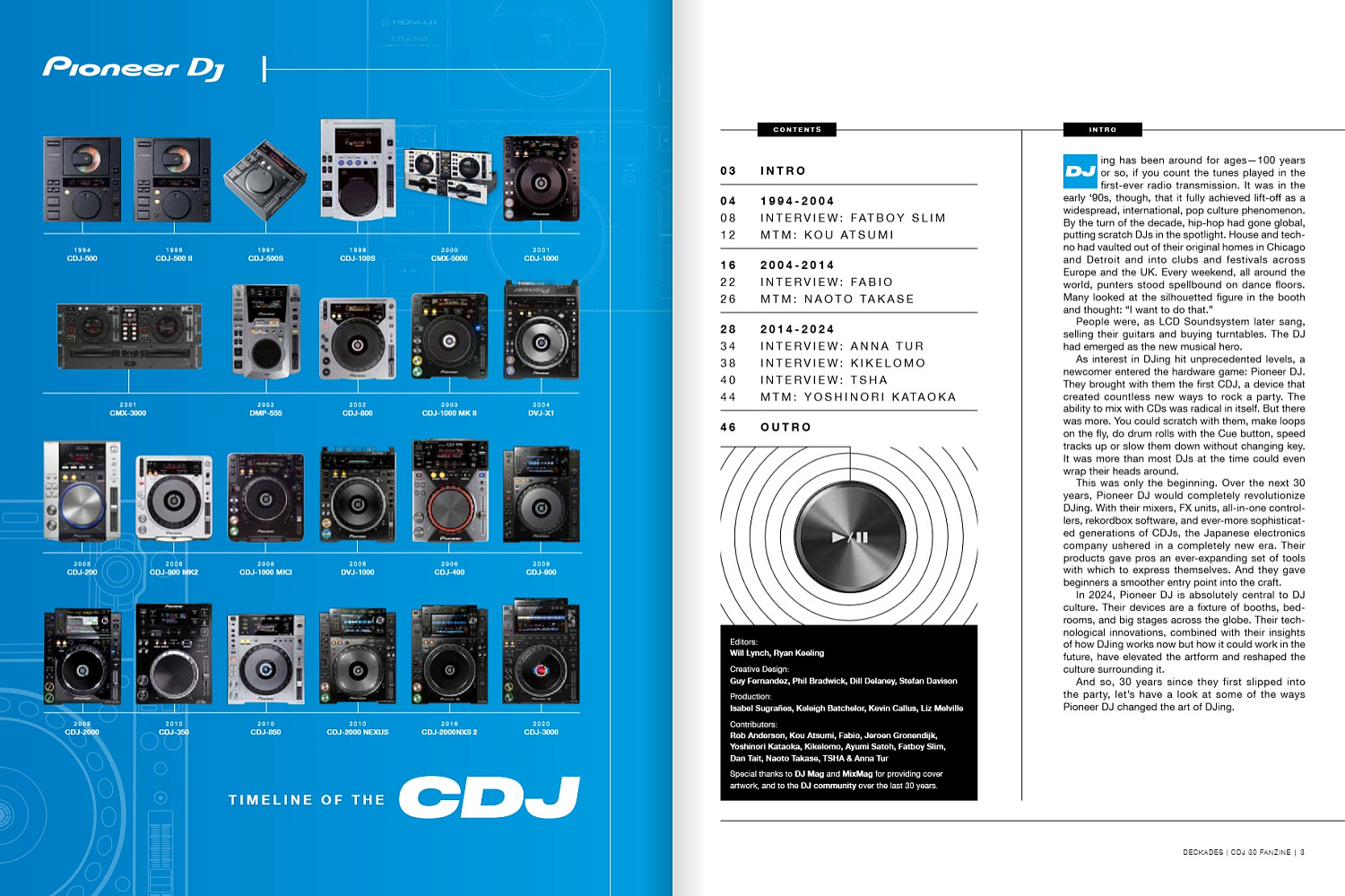 PIONEER DJ | Лимитированное издание фэнзина «deckades» к 30-летию первого CDJ