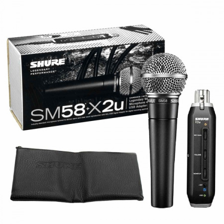 Shure SM58-X2U по цене 21 150 ₽