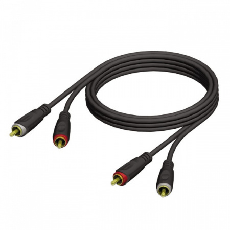 Adam Hall Cables REF 800 3 - Audio Cable 2 x RCA male to 2 x RCA male 3 m по цене 2 000 ₽