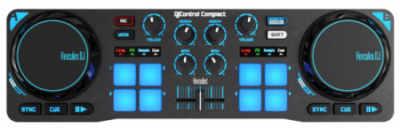 Hercules DJControl Compact по цене 8 590 ₽