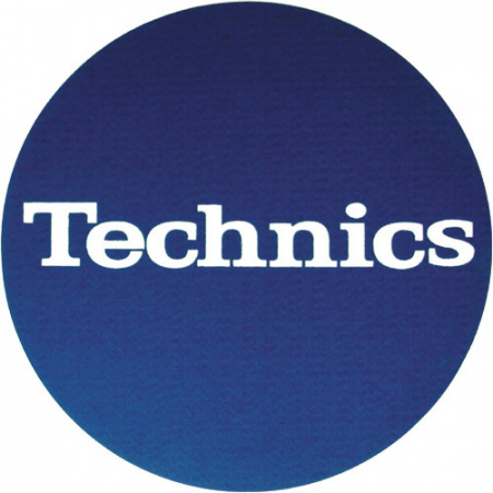 Slipmat-Factory Technics Blue Logo White (пара) по цене 1 180 ₽